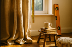 how to hang curtains