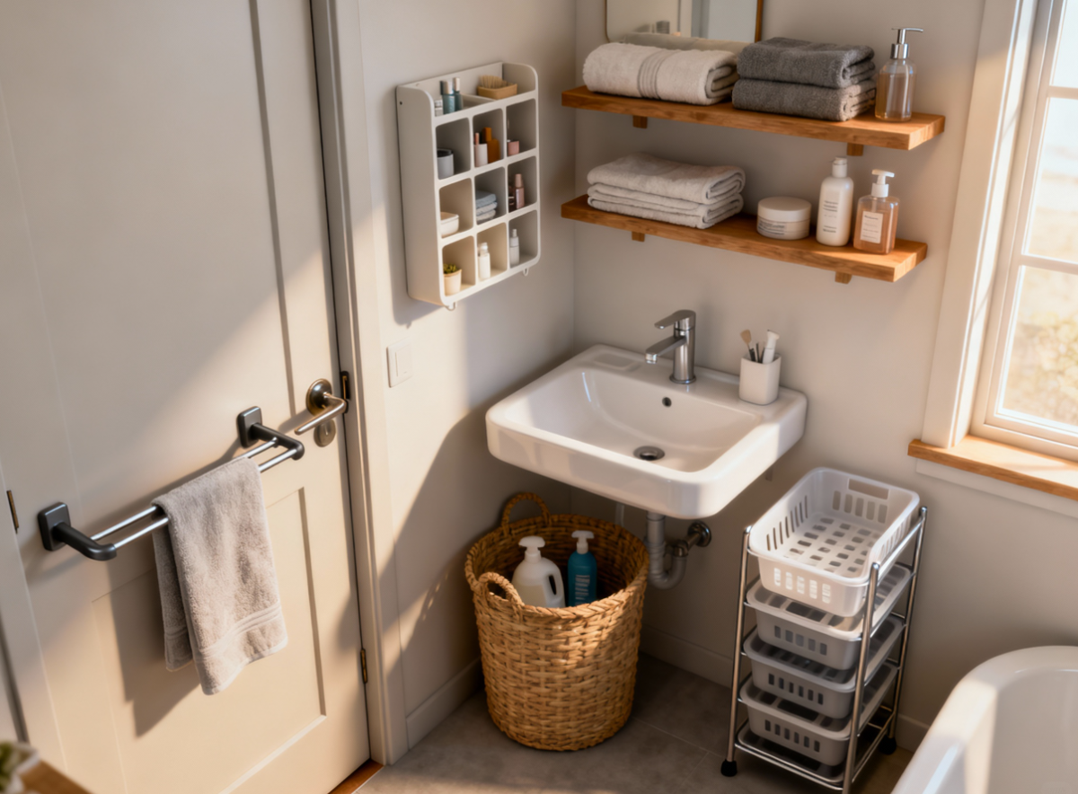 Storage Solutions for Small Bathrooms